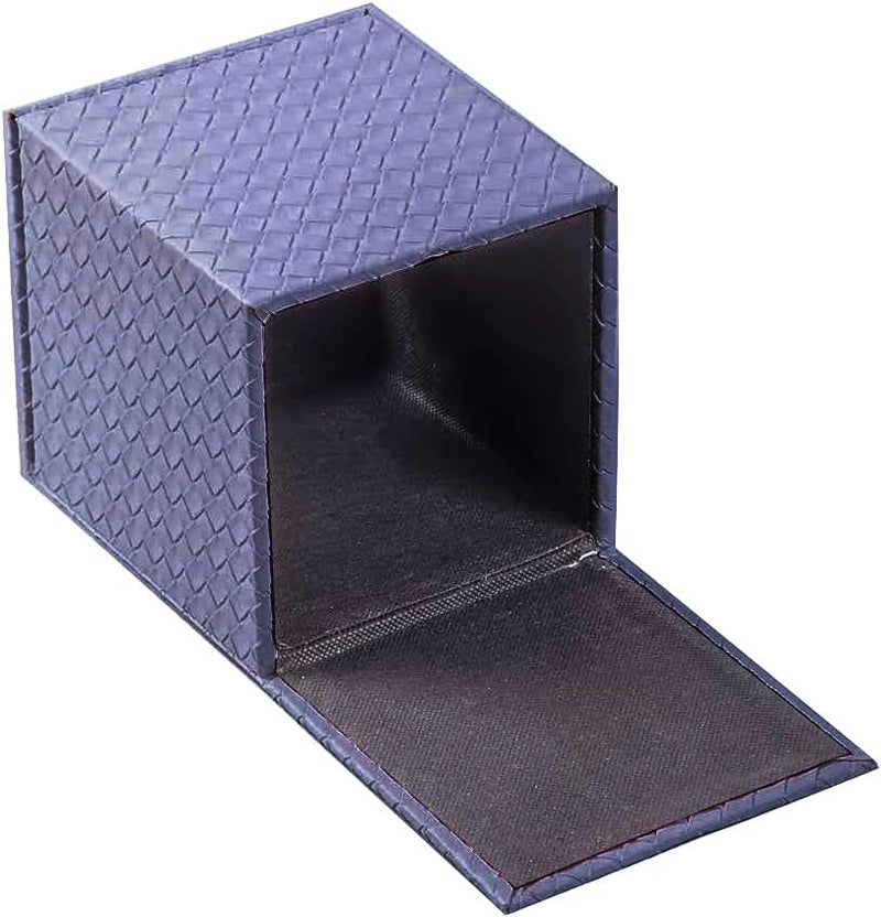 SUNYUROU Blue Tissue Box Cover,Tissue Box Cover Square,Blue Tissue Box Holders,Tissue Holder for Bathroom Accessories,Bathroom Tissue Holders - Image 2